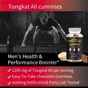 Tongkat Ali Gummies Vegan Adulto Tônico Em Pó Comprimidos Suporte Nutricional Energético para Homens Endurance Bear AegleWell Gummy Candy - Product Image 6