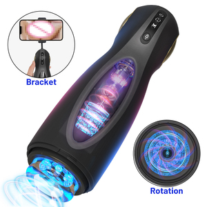 Neuheit Spacerail Stoßender Männlicher Masturbator Rotierendes Automatisches Spielzeug Elektrisches Masturbationsgerät Sexspielzeug für Männer - Product Image 1