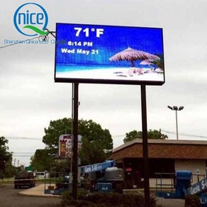 Ngoài Trời Unipole LED Biển Quảng Cáo Hiển Thị Stand Single Side Double Sided Trụ Cột Hỗ Trợ LED Video Quảng Cáo Hiển Thị Biển Quảng Cáo - Product Image 6