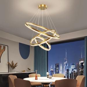 All-Copper Minimalist Luxury High-End Gold <b>Pendant</b> <b>Light</b> Modern Simple Style Chandelier for Living Room Master Bedroom - Product Image 4