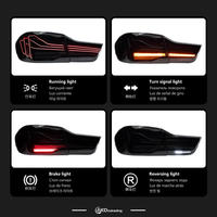 Conjunto de Luces Traseras LED Mejoradas para BMW Serie 4 F32 F36 2013-2020, Señal de Giro Dinámica Secuencial, Plug and Play, Accesorios para Auto
