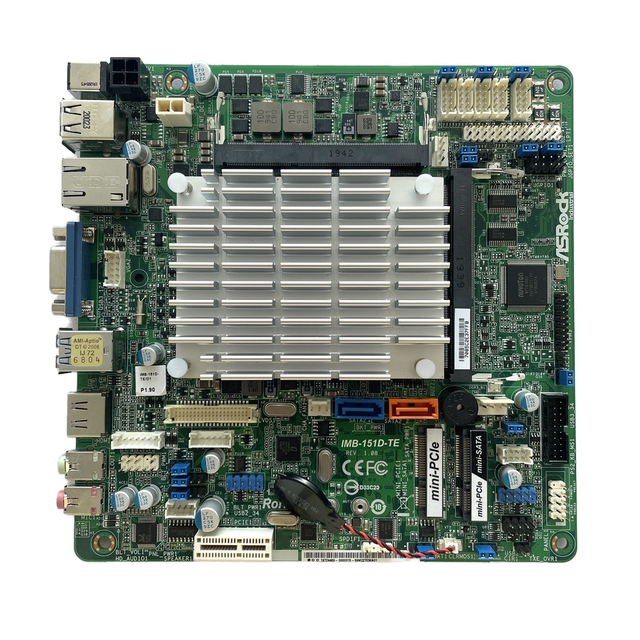 Asrock IMB-151D-TE J1900 Embedded Computer Mini-PCle Industrial Motherboard