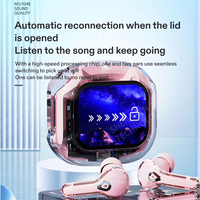Écouteurs sans fil Air Max TWS Mini écouteurs sport à écran tactile LCD Colorful True Wireless Earmax PK Air31 Noise Cancelling