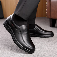 Nouvelles Chaussures Habillées en Cuir pour Hommes d'Affaires, Grandes Tailles 37-48, Confortables pour le Bureau et Décontractées, Mocassins Antidérapants, Exportation Directe Usine, Personnalisables