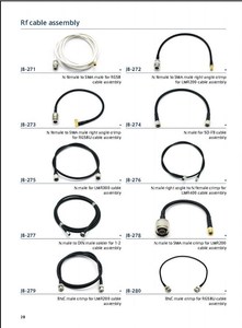 Cable Coaxial RF 1/4 ",3/8",1/2 ",7/8",1 1/4 ",1 5/8",1 cable alimentador con fugas WDFR195 WDFR400 WDFR200 WDFR240 50ohm cable coaxial Andrew - Product Image 5