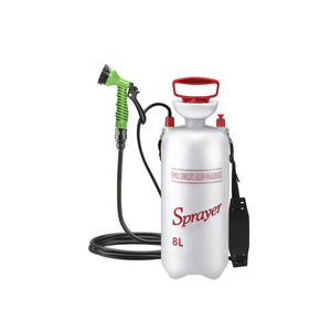 Pulvérisateur 8L avec tuyau de 3 m et pistolet à eau 7 fonctions pour jardin et usage extérieur - Product Image 2