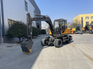 7.5 tấn bánh xe máy xúc nhà máy bán jiahe Sơn Đông kỹ thuật thiết bị xây dựng chất lượng Digger Trái Đất di chuyển máy móc - Product Image 3