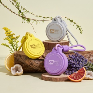 Eco-friendly 15g Lip Balm Lipstick Aluminum Jar Lanyard <b>Small</b> Metal Tin Refillable Cosmetic Packaging Salve <b>Container</b> Screw Cap - Product Image 1