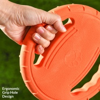 Disque volant souple et flexible pour chien, jouet interactif d'entraînement pour animaux de compagnie, jouet flottant pour la plage, le jardin et la baignade en extérieur