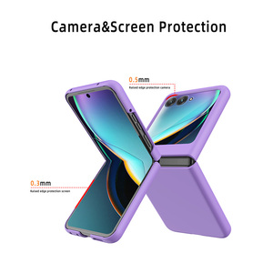 Coque rigide ultra-mince pour Motorola Razr 60 50 40 Ultra Razr 60 Petit écran <span class=keywords><strong>Film</strong></span> de verre - Product Image 3