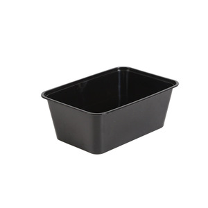 Square Plastic Lunch Box 650ml Biodegradable Microwave Safe Food Storage Container Disposable Takeout Packaging Box - Product Image 3