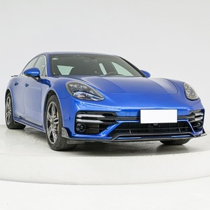 Deflector Inferior Delantero de Fibra de Carbono para Parachoques Delantero 2017-2023, Alerón Delantero para Automóvil, Compatible con Panamera TurboS - Product Image 3