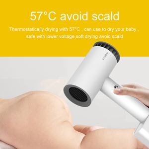 VVU&CCO Portable Battery Powered Cordless Rechargeable <b>Hair</b> <b>Dryer</b> with Concentrator Nozzle Foldable for Home Hotel & Outdoor Use - Product Image 4