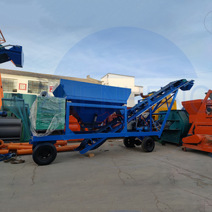 Mesin <span class=keywords><strong>Batch</strong></span> agregat bertenaga mesin Diesel tanaman pemukul beton siap kering kustom - Product Image 2
