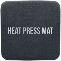 Tapis isolant professionnel pour presse à chaud - Coussin en mousse de silicone à cellules ouvertes pour la sublimation et l'impression textile