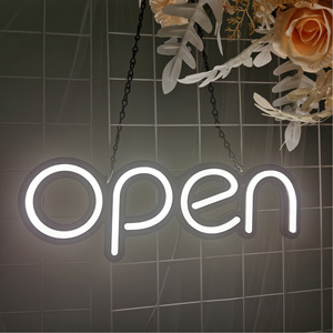 Señal de neón LED abierta, señal de luz de neón personalizada, de <span class=keywords><strong>noche</strong></span> - Product Image 3