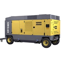 Compresseur d'air à vis rotatif d'occasion Atlas Copco XRYS 1150 35 Bar 32 M3/min 403kW avec moteur diesel C15 ACERT GIII