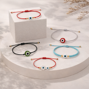 Pulsera <span class=keywords><strong>de</strong></span> la Amistad Resoul Ultra Delgada con Cordón Trenzado, Apilable, Estilo Boho Surfer, Joyería <span class=keywords><strong>de</strong></span> Hilo Trenzado, Regalo <span class=keywords><strong>de</strong></span> Verano <span class=keywords><strong>para</strong></span> Mujer - Product Image 2