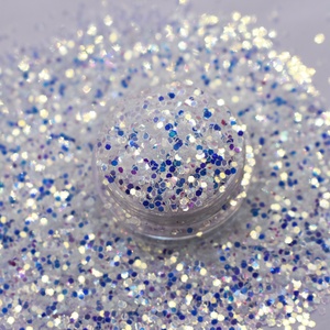 Poudre pailletée en polyester de haute qualité rose, 5 pièces, paillettes fines, extra en vrac, pour l'artisanat, 1/128 - Product Image 3