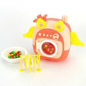 LED flash rotatif appareils ménagers jouets <span class=keywords><strong>mini</strong></span> machine à laver jouet bonbons avec jeu ensemble - Product Image 4