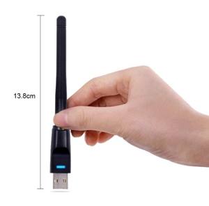Dongle carte réseau sans fil MT7601, 150Mbps, Mini adaptateur USB WiFi LAN, récepteur, <span class=keywords><strong>antenne</strong></span> 802.11 b/g/n pour <span class=keywords><strong>PC</strong></span> - Product Image 2