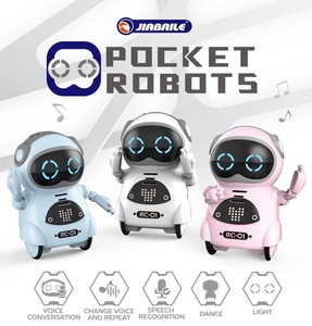 Mini robot de bolsillo multirrotor con voz inteligente para niños, juguete de compañía. - Product Image 6