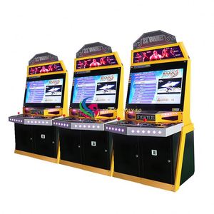 เครื่องเกมดีเจ Xiaotongyao XTY I990 King Fighters ยอดนิยม แบบหยอดเหรียญ ขนาด 32 นิ้ว อะคริลิคสีดำ โลหะ ปรับแต่งได้ 3 เกม - Product Image 6