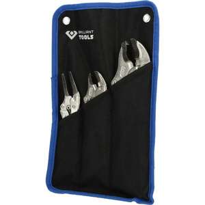 BRILLIANT TOOLS - BT065003 Locking <b>pliers</b>/grip <b>pliers</b> <b>set</b> (3 pcs.) - EAN 4042146778142 <b>PLIERS</b> AND CUTTERS ADJUSTABLE <b>PLIERS</b> - Product Image 4