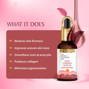 Suero Reafirmante de Piel Antienvejecimiento de Marca Privada al 2.5% para Reducir Poros, Suero Facial Líquido Blanqueador con Vitamina <span class=keywords><strong>E</strong></span>, B5 y <span class=keywords><strong>Aloe</strong></span> <span class=keywords><strong>Vera</strong></span> - Product Image 5
