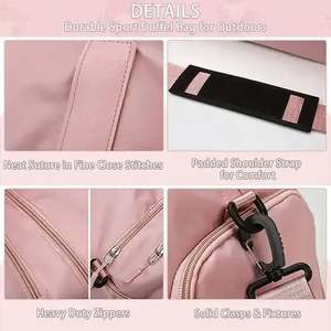 Bolsa Deportiva de Gran Capacidad y Duradera en Oferta 2024, Bolsa de Gimnasio Impermeable para Mujer, Bolsa de Deporte Portátil para Ejercicio - Product Image 5