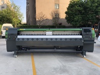 Guangzhou Gethray Marque S8 Modèle 3.2m Imprimante À Solvant 10ft Traceur Avec Starfire Tête D'impression Konica 5012i 1024i 30pl 4H Tête D'impression