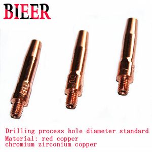 Chromium Copper Welding Nozzle 9M645mm 1.2mm Wire For MIG CO2 Welding - Product Image 5