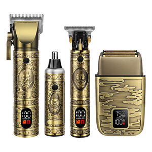 Morui tam aralık kiti yeni saç makasları profesyonel saç düzeltici burun düzeltici tüm Metal gövde ile 4 in 1 erkek tıraş makinesi Set - Product Image 2