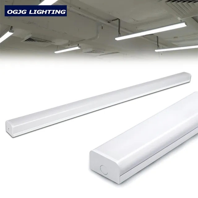 5 ปีรับประกันซักรีด Room ฝุ่น LED batten Light โรงแรม Channel 0-10 V dimmable โคมไฟเพดานหลอด