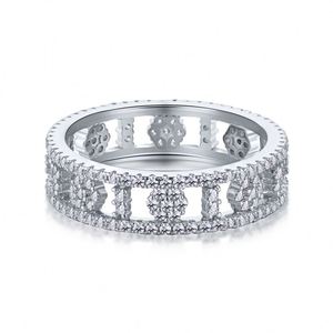 Dylam Customized Jewelry Manufacturer High End Wedding <b>Ring</b> Fast Shipping Luxury Women's 925 Sterling Silver Engagement <b>Rings</b> - Product Image 1
