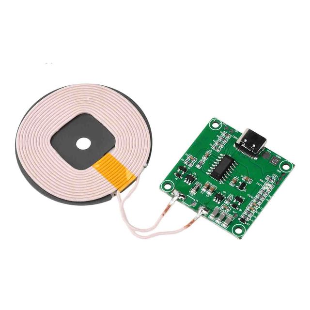 DC5V/9V/12V15W Wireless Charging Module Long-distance 10MM Transmitter Fast Charging Mobile Phone Charger Module