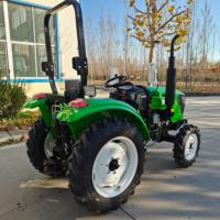 Mesin Pertanian rumah kaca Mini baru 4 roda penggerak 50 tenaga kuda Orchard traktor kamar hangat