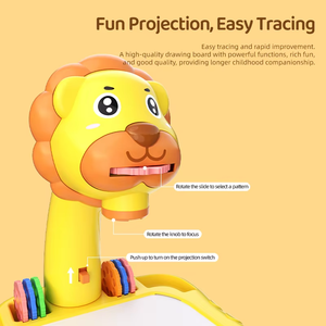 OEM mới đa chức năng Bảng vẽ điện trẻ em giáo dục sớm nhựa chiếu học tập bảng đồ chơi giáo dục - Product Image 4