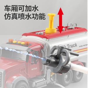 2024 nouveaux jouets peuvent pomper l'<span class=keywords><strong>eau</strong></span> enfants réservoir d'<span class=keywords><strong>eau</strong></span> camion ville Transport de pétrole pétrolier jouet sauvetage pompier voiture Coche De Juguete - Product Image 5