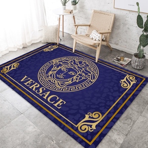 Oem tùy chỉnh in pha lê nhung đen thảm thảm mới đến Bán buôn giá rẻ giá <span class=keywords><strong>Made</strong></span> Polyester phòng khách phòng ngủ cầu nguyện - Product Image 1