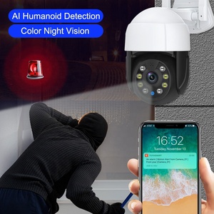 Kamera Wifi <span class=keywords><strong>Mini</strong></span> Keamanan Rumah Terbaru Hemat Biaya Tahan Air 3.0MP Lampu Ganda PST-C18B-3MP - Product Image 3