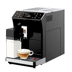 BTB-202 Smart Professionele Espresso Cappuccino Latte Verse Boon Tot Kopje Volautomatische Koffie Machine Voor Home Office