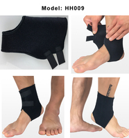 Attelle de protection élastique pour sport, vêtement en néoprène léger à double pression, ajustable, accessoire de sécurité, orthopédique, pour la cheville