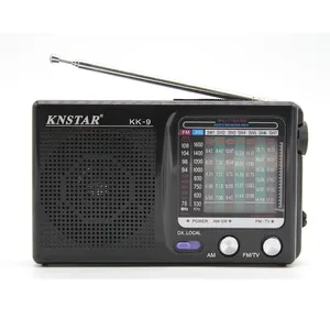 Лучшее качество домашнее радио fm am sw1 -7, парадное вечернее band телефон карманный радиоприемник KK-9
