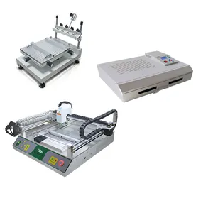 Free Shipping Cost Automatic Assembly PCB Making Pick Place Machine SMT SMD LED Production Line