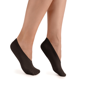 Protector de pies, paquete de 3 piezas para mujer, calcetines invisibles, sin costuras, ligeros, ajuste cómodo - Product Image 3