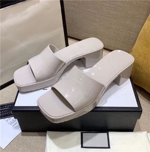 Ciabatte da <span class=keywords><strong>Donna</strong></span> Estive con Tacco Grosso, Punta Quadrata Aperta, Traspiranti, Leggere, Ammortizzate, alla Moda, con Cinturino Singolo, Design Esclusivo - Product Image 6