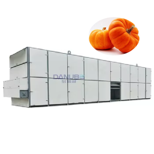 Vegetable Pumpkin Multi Layer Continuous Mesh Belt Dryer Pumpkin Slice Process Line - Product Image 1