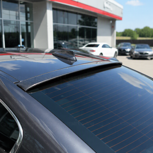 <span class=keywords><strong>Carson</strong></span> Racing Carbonfaser-Dachspoiler Kofferraumlippe Flügel für G30 F90 5er Limousine 2016-Aktuell Nachrüstung Upgrade Schwarz - Product Image 3