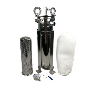 Boîtier de filtre magnétique en acier inoxydable SUS304, équipement de filtration pour le traitement de l'eau industrielle - Product Image 1